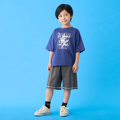 日本童裝 b・R# 防UV 隔熱布料 休閒短褲 100-140cm 男童款 夏季 PANTS