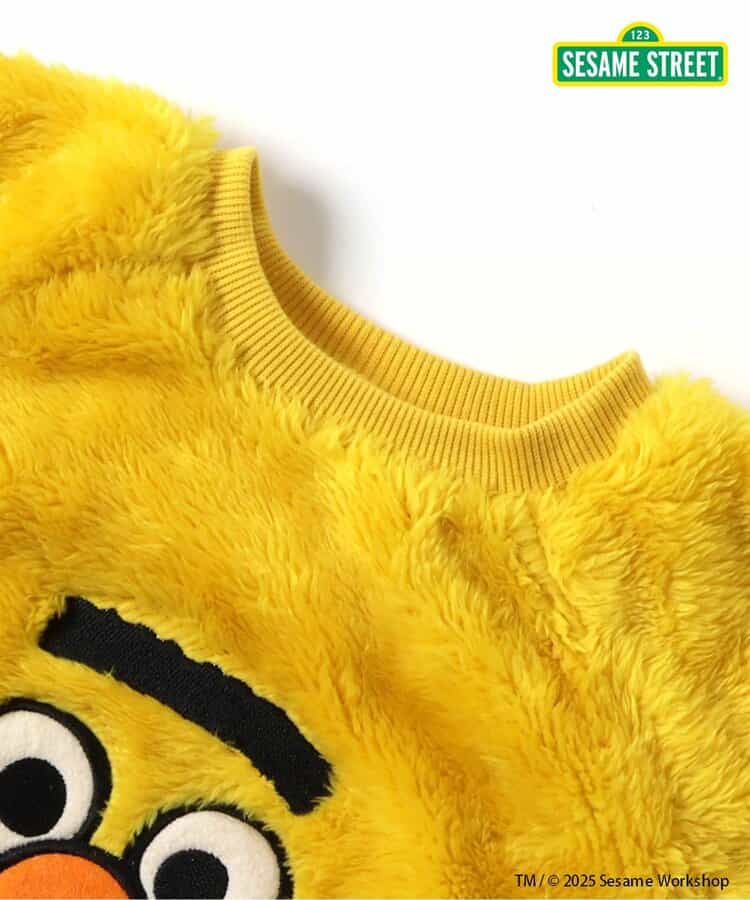 日本童裝 BREEZE x Sesame Street 毛毛上衣 80-140cm 男童款/女童款 冬季 TOPS