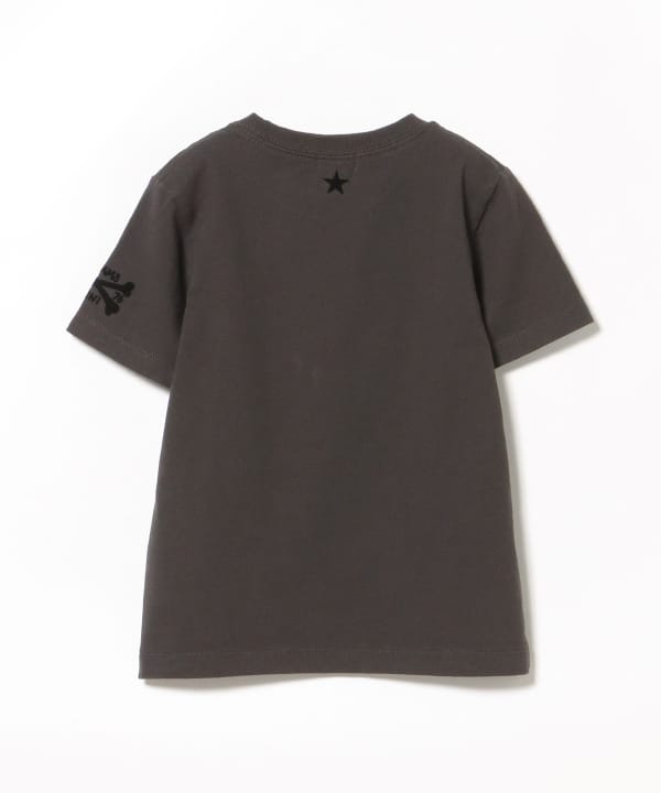 Japanese children's clothing BEAMS mini skull top 90-150cm boys' summer TOPS 
