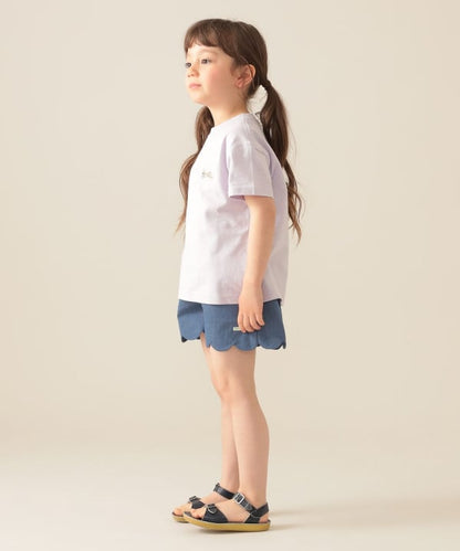 Japanese children's clothing BEAMS mini animal pattern tops 90-150cm boys/girls summer TOPS 