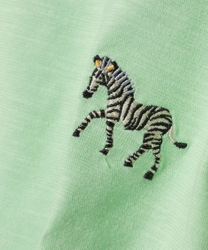 Japanese children's clothing BEAMS mini animal pattern tops 90-150cm boys/girls summer TOPS 