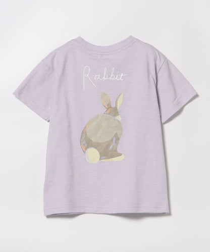 Japanese children's clothing BEAMS mini animal pattern tops 90-150cm boys/girls summer TOPS 