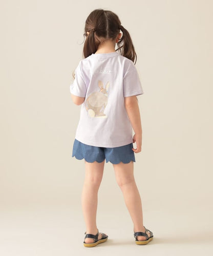Japanese children's clothing BEAMS mini animal pattern tops 90-150cm boys/girls summer TOPS 