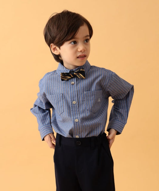 Japanese children's clothing BEAMS mini shirt 90-150cm boys' summer TOPS interview/banquet/performance 