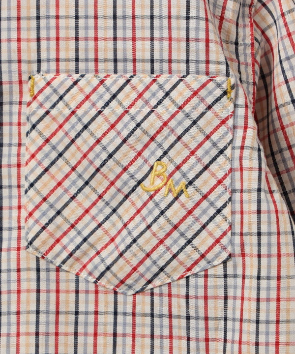 Japanese children's clothing BEAMS mini shirt 90-150cm boys' summer TOPS interview/banquet/performance 