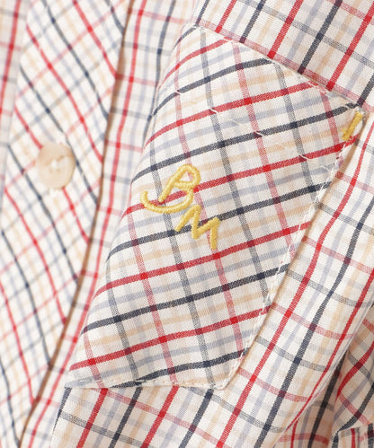 Japanese children's clothing BEAMS mini shirt 90-150cm boys' summer TOPS interview/banquet/performance 