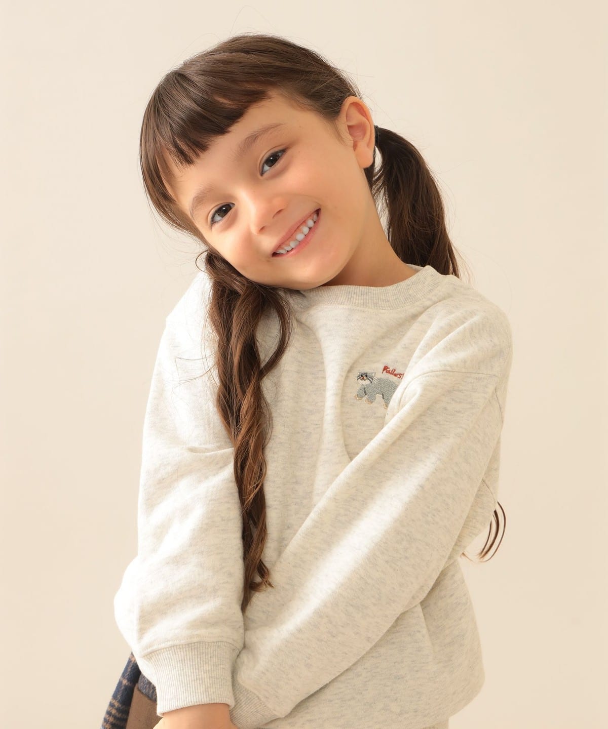 日本童裝 BEAMS mini 【COLLABORATION】那須どうぶつ王国 動物屁屁印花衛衣 90-150cm 男童款/女童款 秋冬季 TOPS