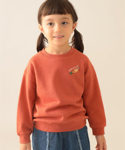 日本童裝 BEAMS mini 【COLLABORATION】那須どうぶつ王国 動物屁屁印花衛衣 90-150cm 男童款/女童款 秋冬季 TOPS