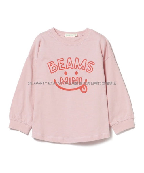 日本童裝 BEAMS mini 印花上衣 100-140cm 男童款/女童款 秋季 TOPS