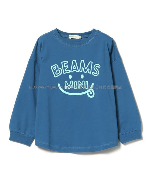 日本童裝 BEAMS mini 印花上衣 100-140cm 男童款/女童款 秋季 TOPS