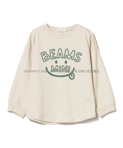 日本童裝 BEAMS mini 印花上衣 100-140cm 男童款/女童款 秋季 TOPS