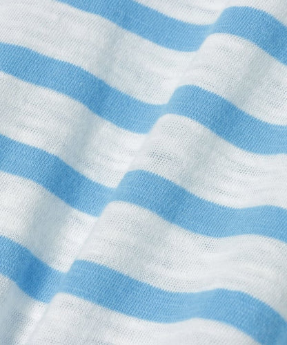Japanese children's clothing BEAMS mini striped top 90-150cm boys/girls summer TOPS 