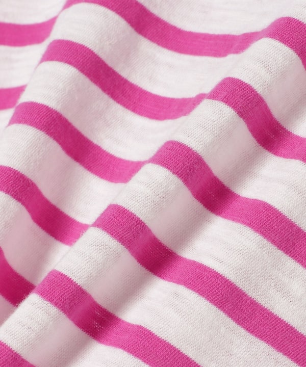 Japanese children's clothing BEAMS mini striped top 90-150cm boys/girls summer TOPS 