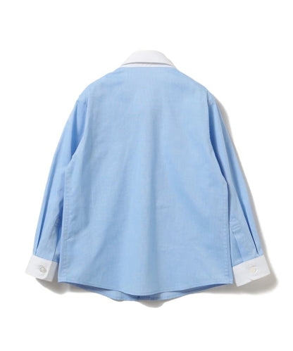 Japanese children's clothing BEAMS mini suit three-piece suit with tie 110-130cm boys' summer outerwear tops pants interviews/banquets/performances 