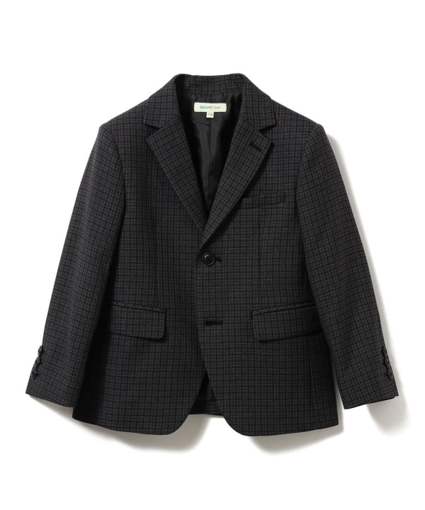 Japanese children's clothing BEAMS mini suit three-piece suit with tie 110-130cm boys' summer outerwear tops pants interviews/banquets/performances 