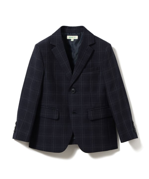 Japanese children's clothing BEAMS mini suit three-piece suit with tie 110-130cm boys' summer outerwear tops pants interviews/banquets/performances 