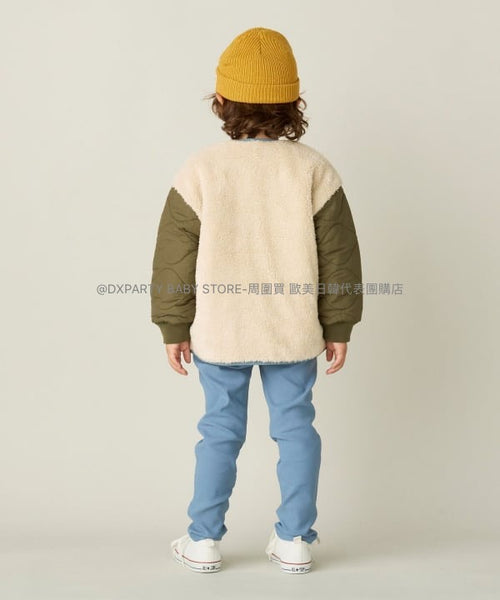 日本童裝 BEAMS mini 2Way 雙面兩著 毛毛外套 90-150cm 男童款/女童款 秋季 OUTERWEAR (適合初秋、香港平均溫度、寒冷天氣）