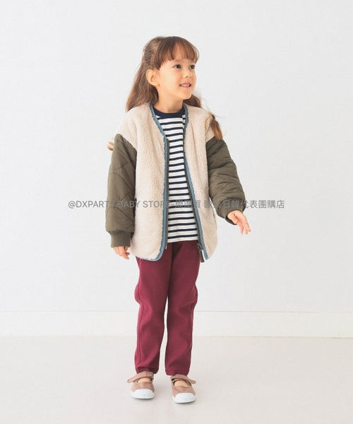 日本童裝 BEAMS mini 2Way 雙面兩著 毛毛外套 90-150cm 男童款/女童款 秋季 OUTERWEAR (適合初秋、香港平均溫度、寒冷天氣）