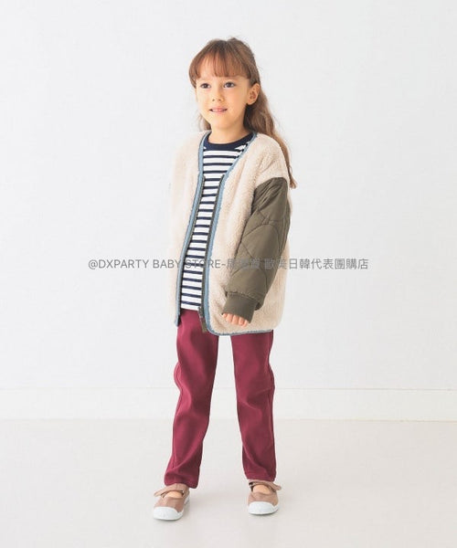 日本童裝 BEAMS mini 2Way 雙面兩著 毛毛外套 90-150cm 男童款/女童款 秋季 OUTERWEAR (適合初秋、香港平均溫度、寒冷天氣）