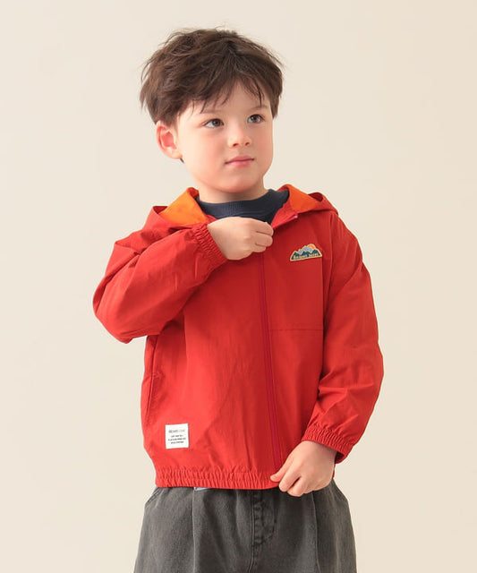 Japanese BEAMS mini waterproof windbreaker 90-150cm for boys, summer outerwear 