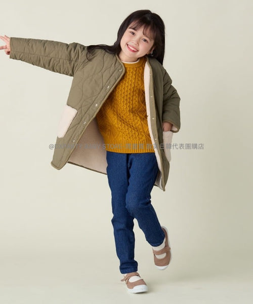 日本童裝 BEAMS mini 2Way 雙面兩著 毛毛外套 90-150cm 男童款/女童款 秋季 OUTERWEAR (適合初秋、香港平均溫度、寒冷天氣、溫度低天氣）