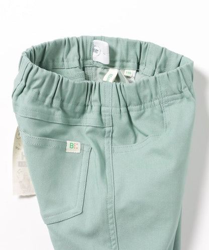 Japanese children's clothing BEAMS mini stretch leggings 90-150cm girls summer PANTS 