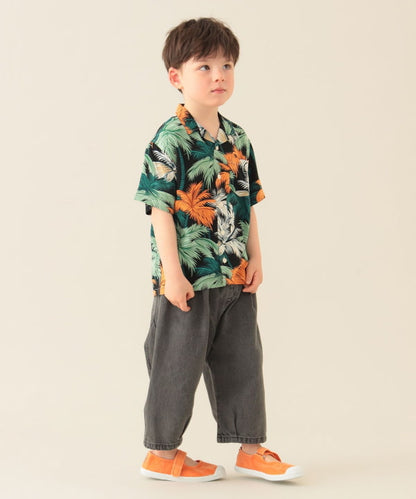 Japanese BEAMS mini jeans 90-150cm boys' summer PANTS 