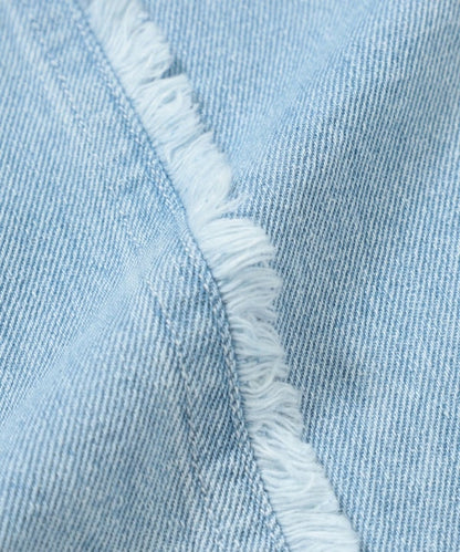 Japanese children's clothing BEAMS mini denim culottes 90-150cm girls summer PANTS 