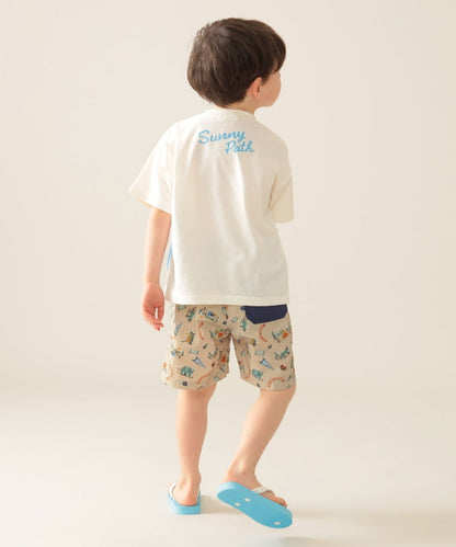 Japanese children's clothing BEAMS mini mesh pocket shorts 90-150cm boys' summer PANTS 