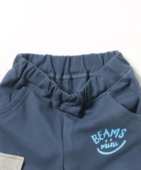 Japanese children's clothing BEAMS mini cargo pocket shorts 90-150cm boys' summer PANTS 