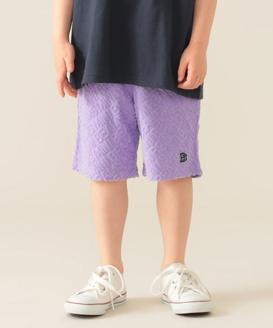 Japanese children's clothing BEAMS mini fur logo shorts 90-150cm boys' summer PANTS 