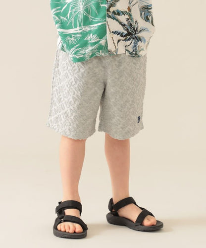 Japanese children's clothing BEAMS mini fur logo shorts 90-150cm boys' summer PANTS 