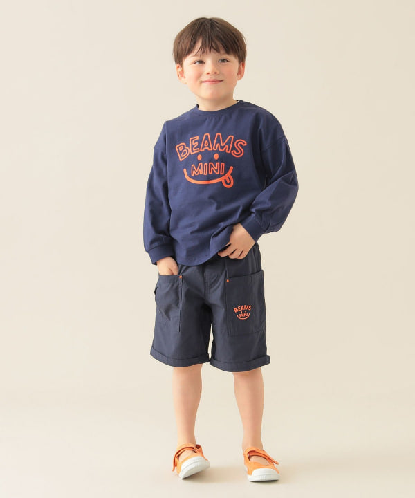 Japanese children's clothing BEAMS mini work shorts 90-150cm boys' summer PANTS 