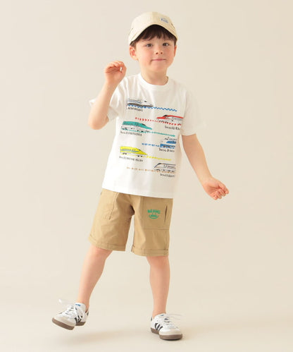 Japanese children's clothing BEAMS mini work shorts 90-150cm boys' summer PANTS 