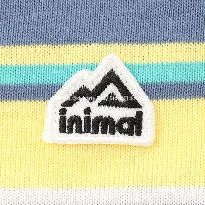 Japanese children's clothing mini#ML striped top 90-140cm boys/girls summer TOPS 
