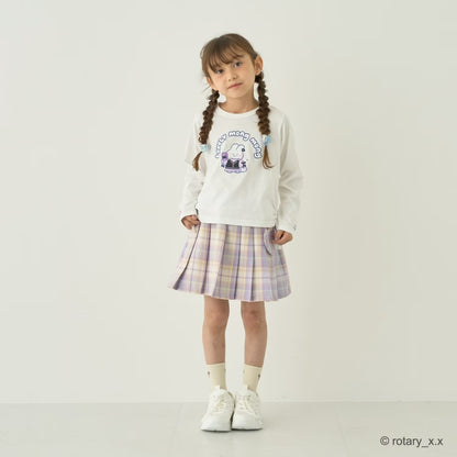日本童裝 Ly# mine 學生妹格子百褶裙 100-150cm 女童款 秋季 SKIRTS 萬聖節 Cosplay服裝 Halloween攪鬼特輯
