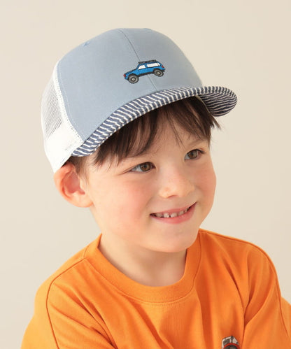 BEAMS mini embroidered cap (52-54cm) shipped directly from Japan 