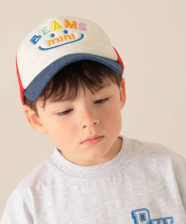 BEAMS mini cap 53cm hat series 