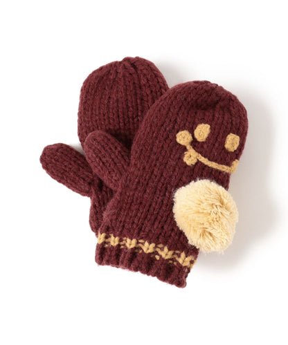 日本直送 BEAMS mini 夾針織手套 Free Size 手套系列