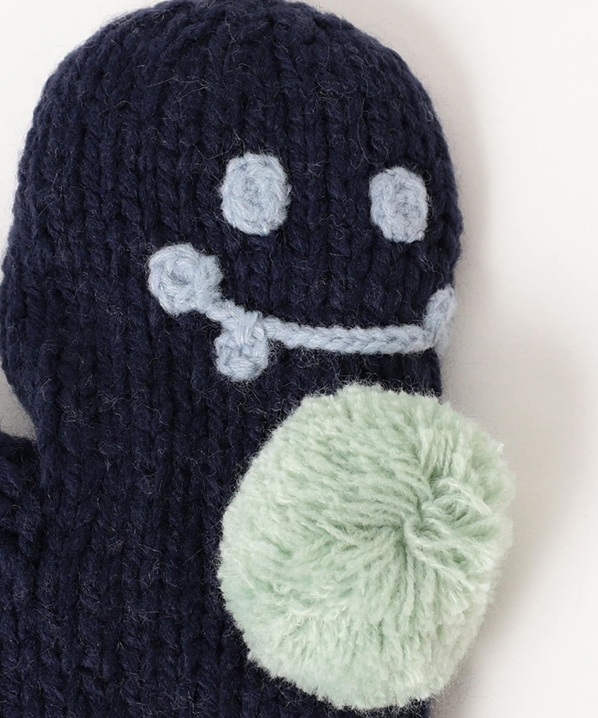 日本直送 BEAMS mini 夾針織手套 Free Size 手套系列