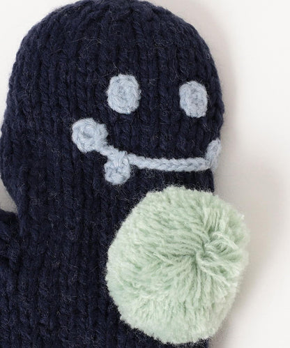 日本直送 BEAMS mini 夾針織手套 Free Size 手套系列