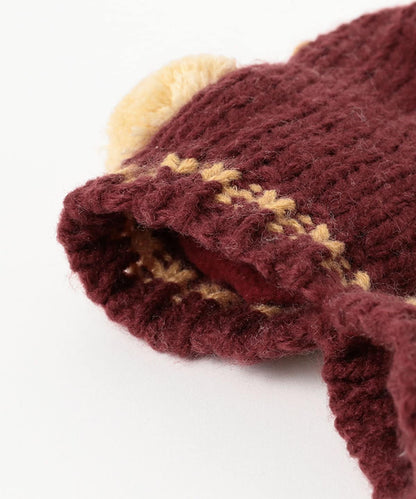 日本直送 BEAMS mini 夾針織手套 Free Size 手套系列