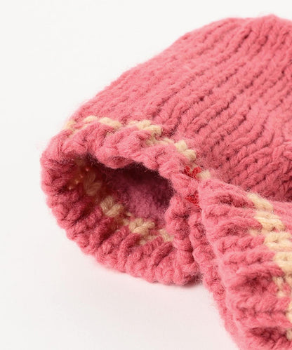 日本直送 BEAMS mini 夾針織手套 Free Size 手套系列