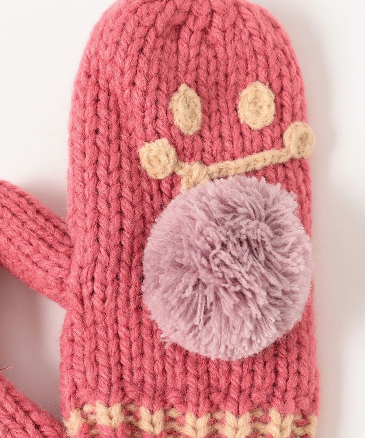 日本直送 BEAMS mini 夾針織手套 Free Size 手套系列