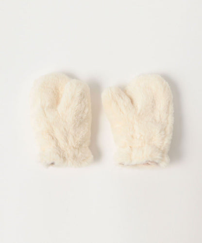 日本直送 BEAMS mini 毛毛手套 Free Size 手套系列