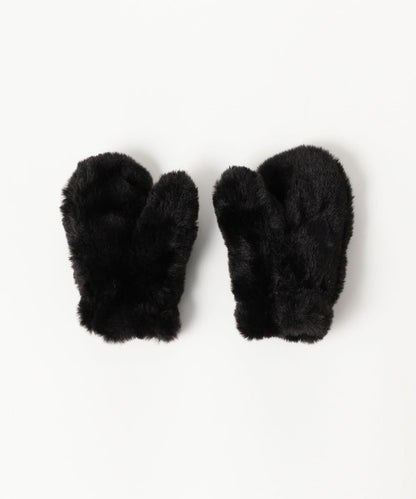 日本直送 BEAMS mini 毛毛手套 Free Size 手套系列