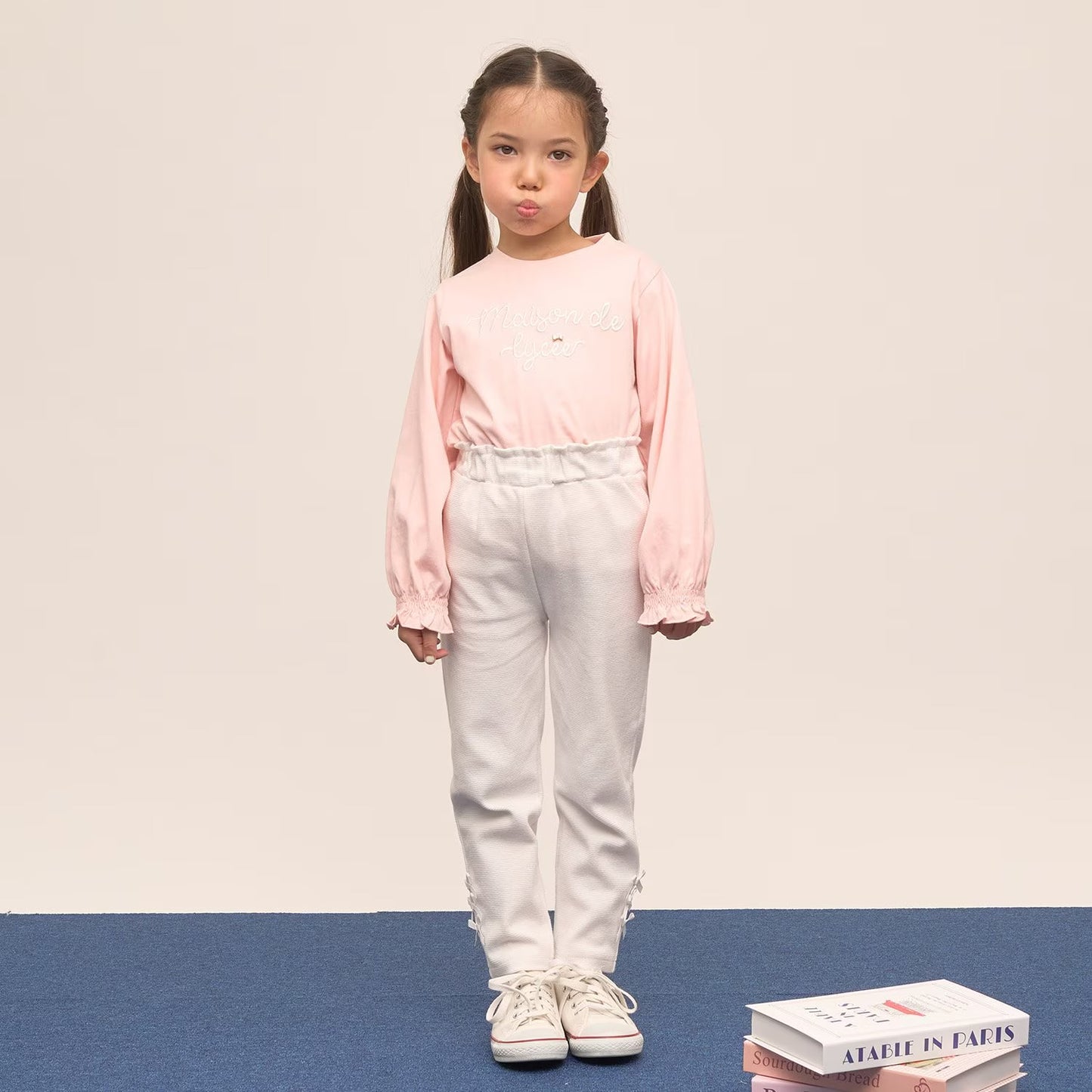 Japanese children's clothing Ly# mine tank top and shorts set 100-150cm girls summer TOPS PANTS 