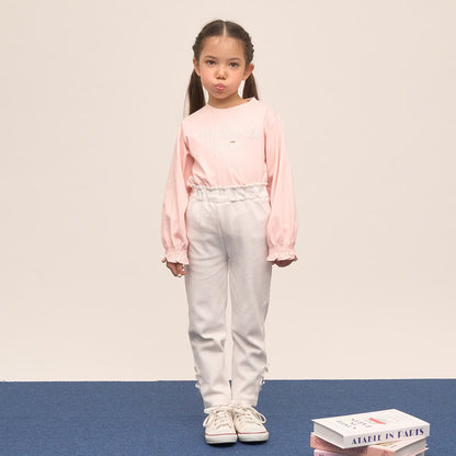 Japanese children's clothing Ly# mine tank top and shorts set 100-150cm girls summer TOPS PANTS 