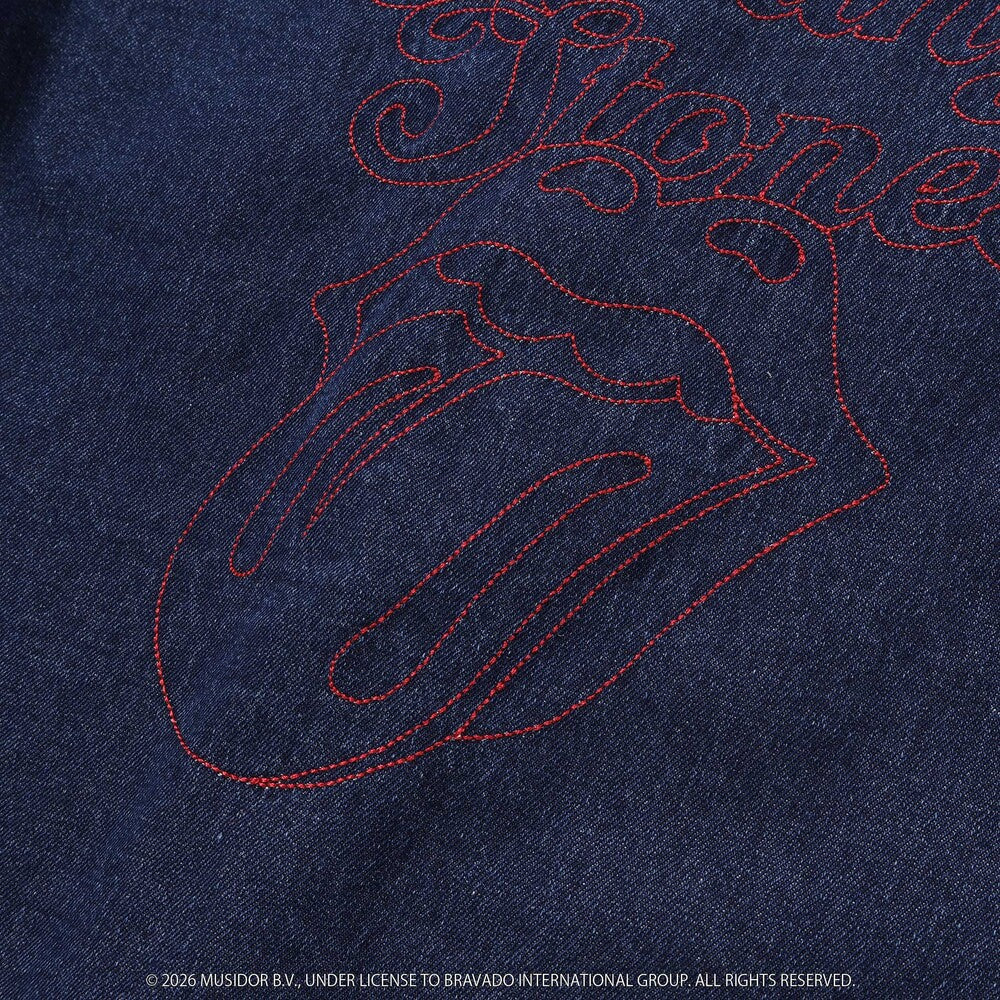 日本童裝 Slap Slip x The Rolling Stones 牛仔外套 90-130cm 男童款/女童款 秋季 OUTERWEAR 其他品牌童裝