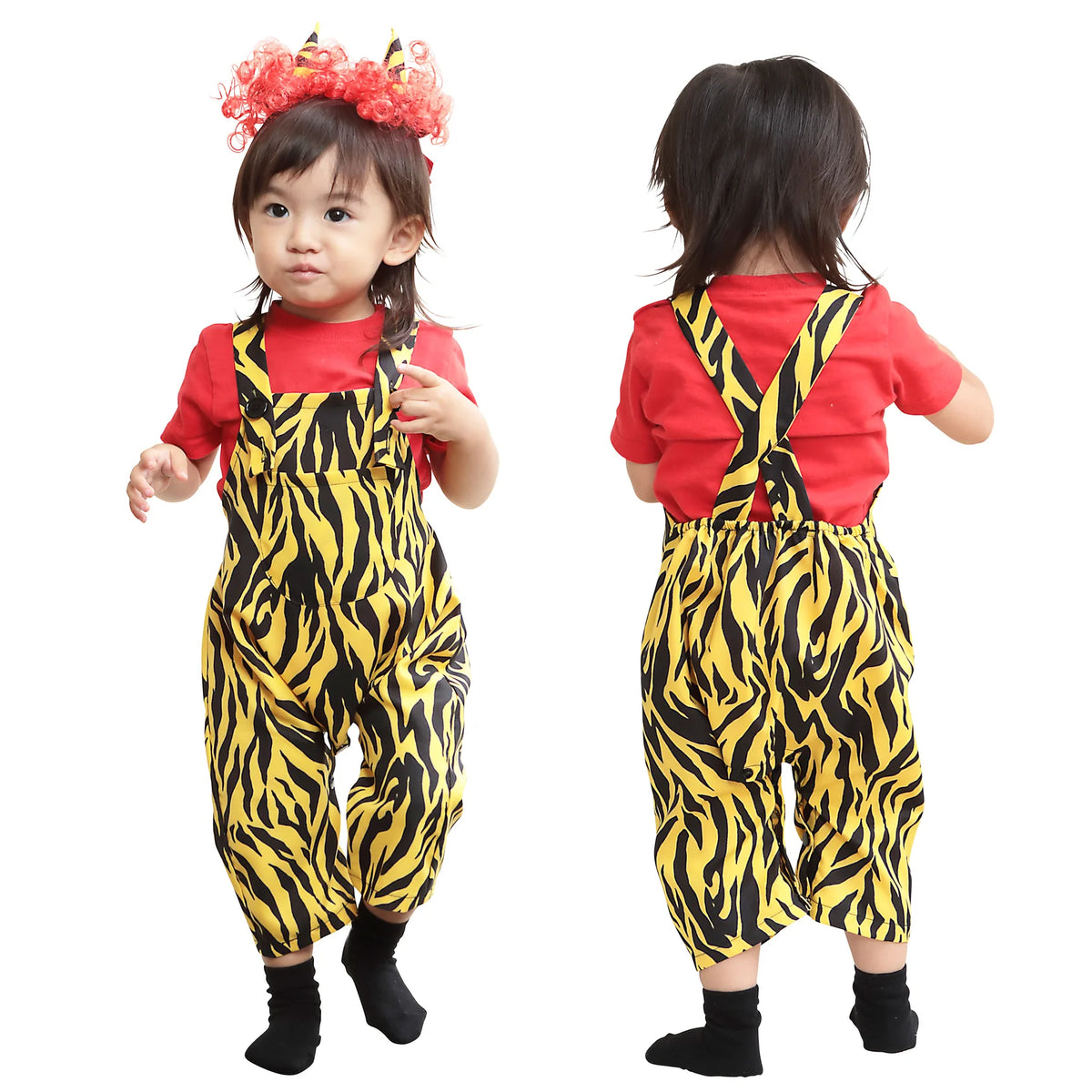 日本直送 節分 鬼 80cm 男童款/女童款 萬聖節 Cosplay服裝 Halloween攪鬼特輯